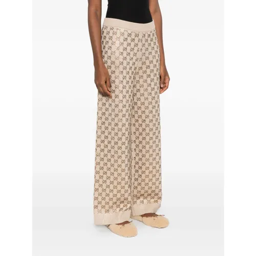 Wide Trousers - Gucci - Modalova