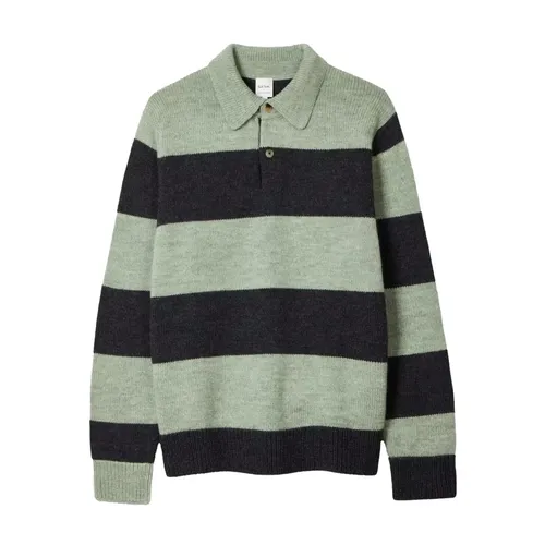 Block Stripe Polo Sweater - Paul Smith - Modalova