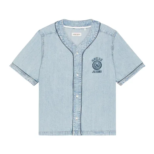 Camicia Jeans Regular Fit - Guess - Modalova