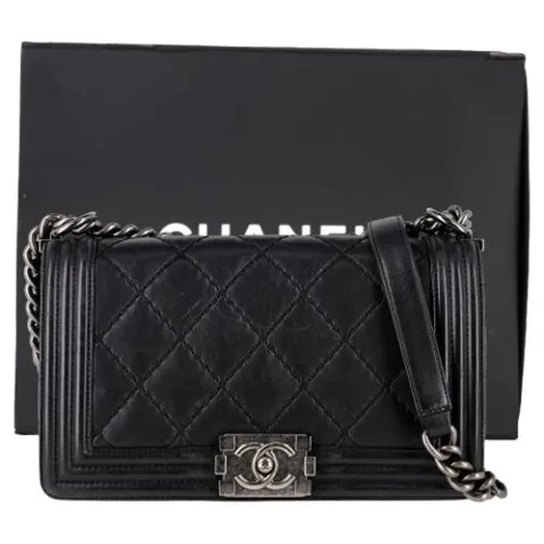 Pre-owned Vintage Leather Cross Body Bag - Chanel Vintage - Modalova