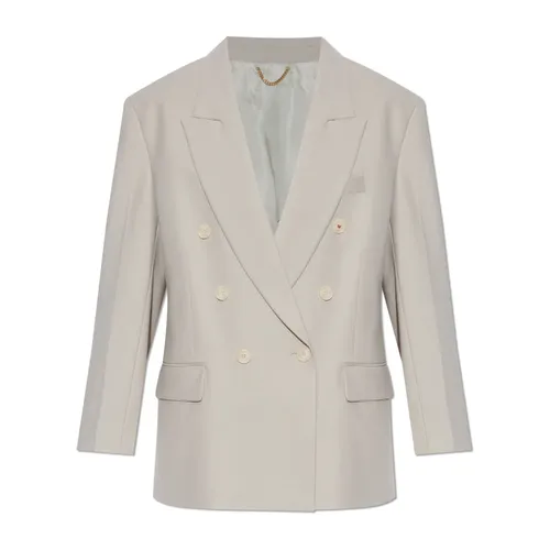 Blazer with wool finish - Victoria Beckham - Modalova