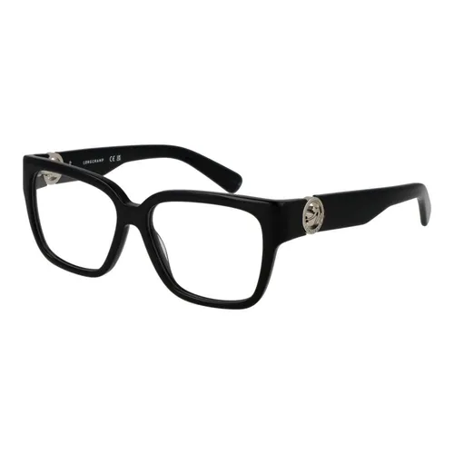 Gafas Ópticas Negras para Mujer Estilo Rectangular - Longchamp - Modalova
