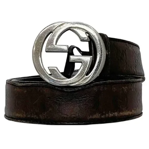 Pre-owned Leather belts - Gucci Vintage - Modalova