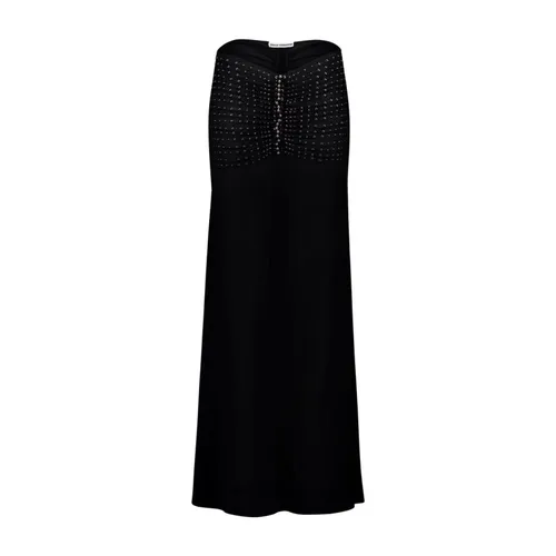 Studded High-Waisted Skirt - Rabanne - Modalova