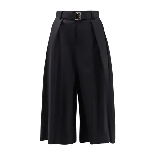 Bermuda Shorts with Belt - Sacai - Modalova