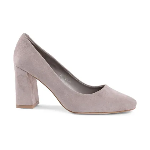 Beige Block Heel Pump - 19v69 Italia - Modalova
