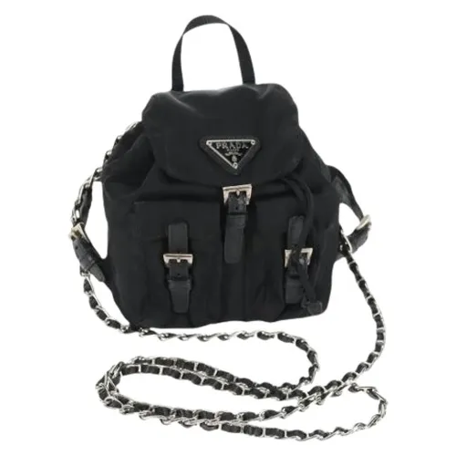 Pre-owned Nylon Backpack - Prada Vintage - Modalova