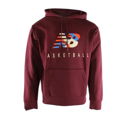 Red Cotton-Polyester Sweater - New Balance - Modalova