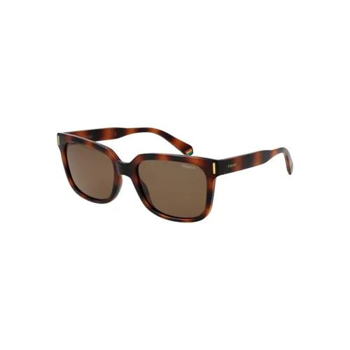 Rectangular Frame Sunglasses - Polaroid - Modalova