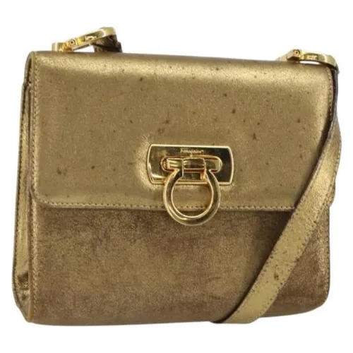 Pre-owned Leather Shoulder Bag - Salvatore Ferragamo Pre-owned - Modalova