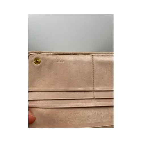 Pre-owned Leather Wallet - Prada Vintage - Modalova