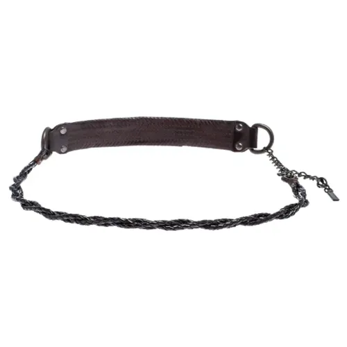 Pre-owned Leather belts - Dolce & Gabbana Pre-owned - Modalova