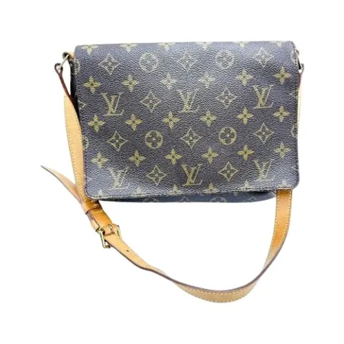 Pre-owned Vintage Monogram Canvas Shoulder Bag - Louis Vuitton Vintage - Modalova