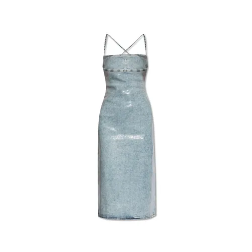 Strapless Denim Dress - Diesel - Modalova