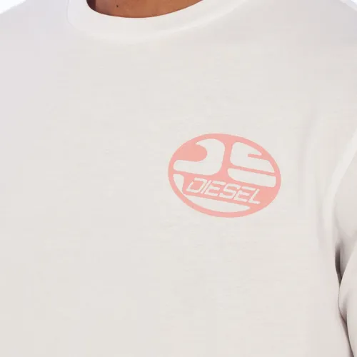 T-shirt grafica contemporanea - Diesel - Modalova