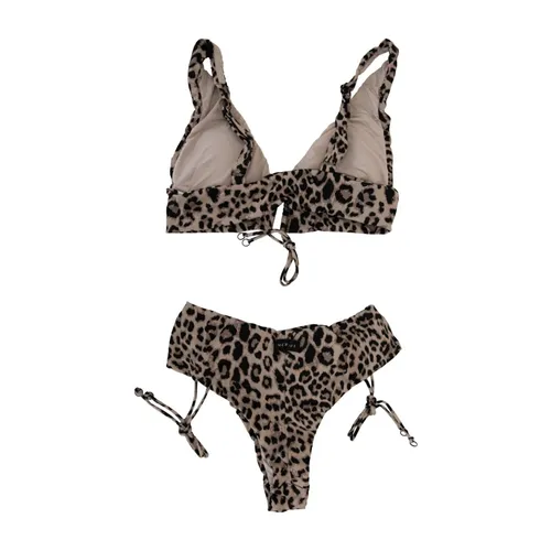 Animal Print Bikini Set - Me-Fui - Modalova