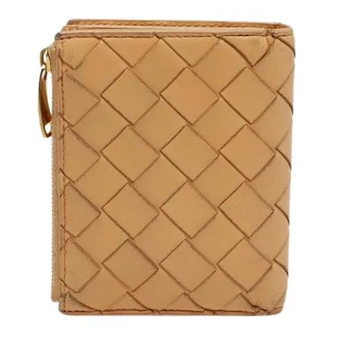 Pre-owned Leather Wallet - Bottega Veneta Vintage - Modalova