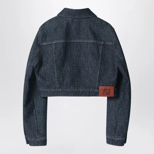 Padded Denim Jacket - Fendi - Modalova