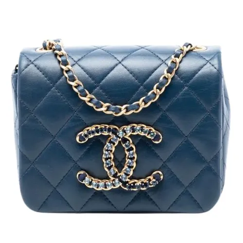 Pre-owned Quilted Lambskin Mini Crossbody - Chanel Vintage - Modalova