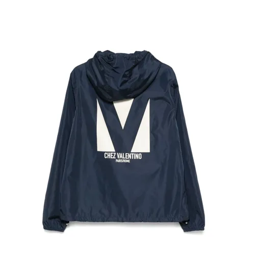 Blue Parka - Valentino Garavani - Modalova