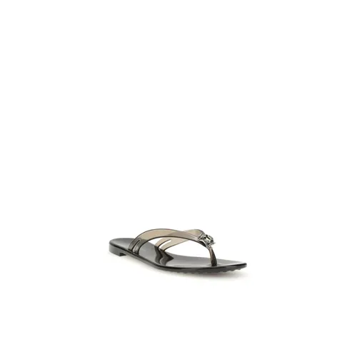 Polyurethane Flat Sandals - Casadei - Modalova