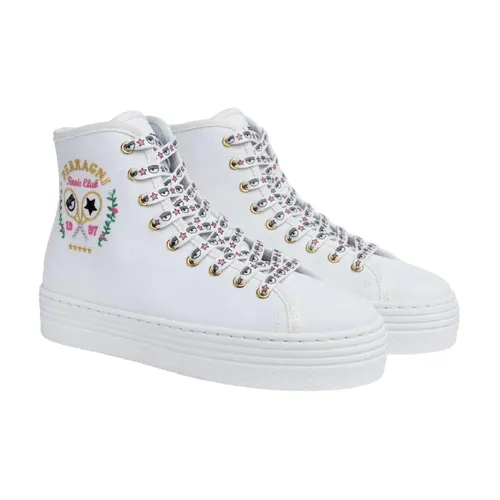 White Low Top Sneakers - Chiara Ferragni Collection - Modalova