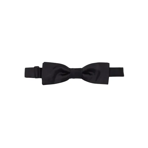Luxury Black Silk Tie - Dolce & Gabbana - Modalova