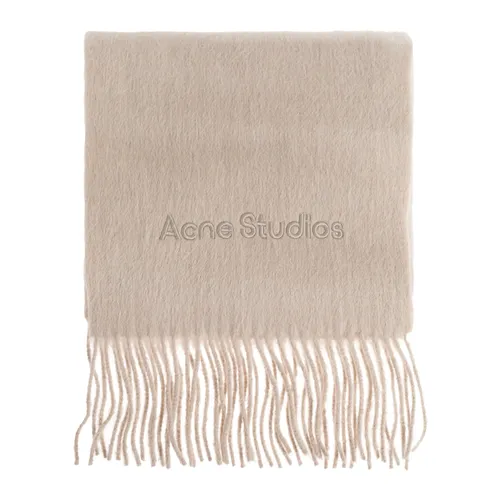 Wool Logo Scarf - Acne Studios - Modalova