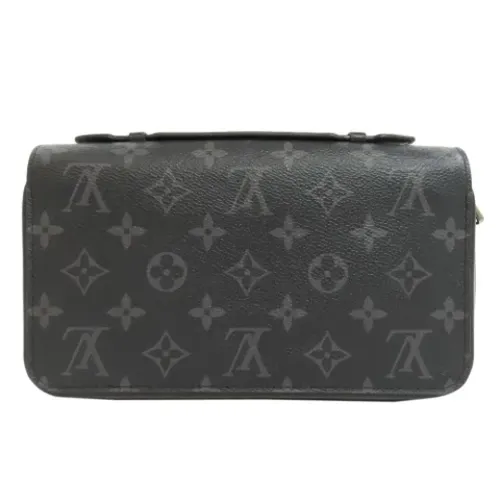 Pre-owned Monogram Eclipse Clutch - Louis Vuitton Vintage - Modalova