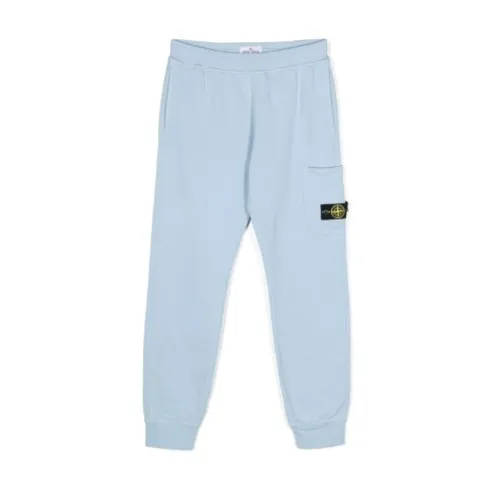 Elasticated Waistband Pants - Stone Island - Modalova