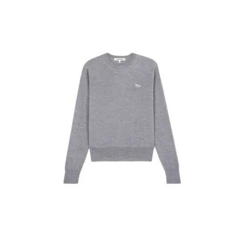 Baby Fox Patch Merino Wool Sweater - Maison Kitsuné - Modalova