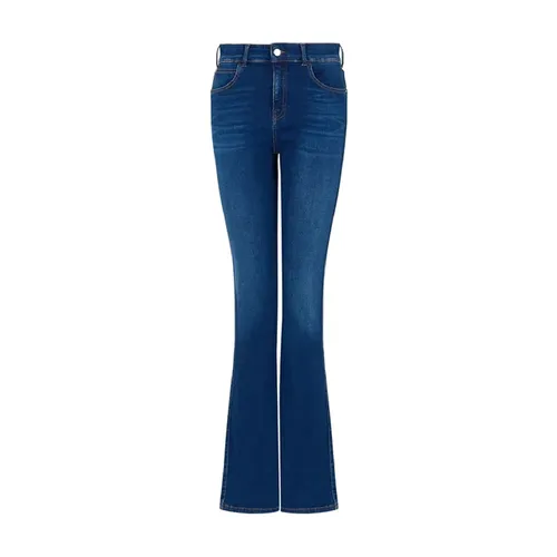 Flared Denim Jeans - Emporio Armani - Modalova