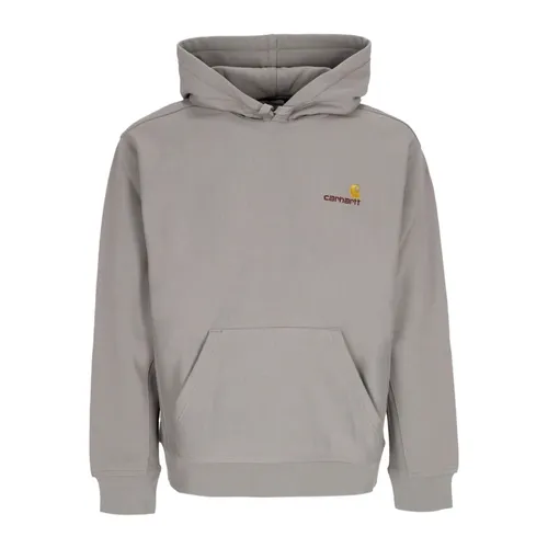 Hooded American Script Sweatshirt - Carhartt Wip - Modalova