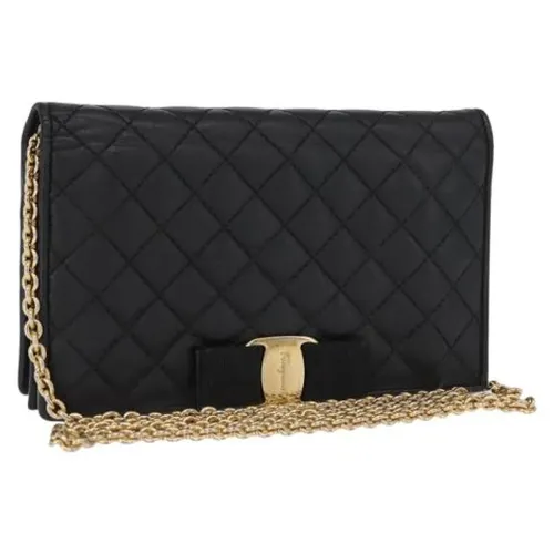 Pre-owned Leather Shoulder Bag - Salvatore Ferragamo Pre-owned - Modalova