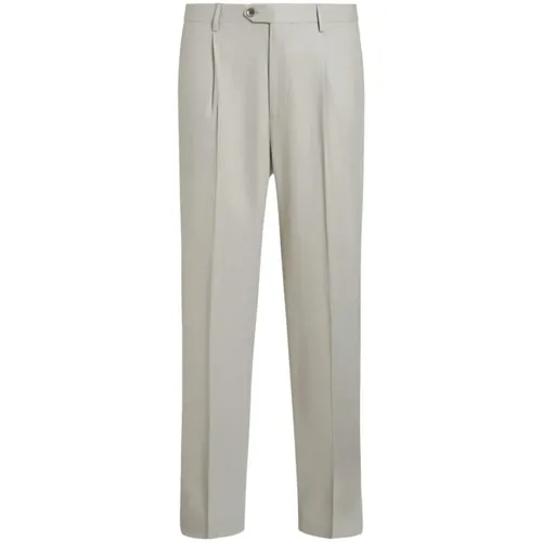 Cropped Pleat Trousers - Etro - Modalova
