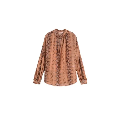 Python Print Blouse with Ruffled Sleeves - Twinset - Modalova