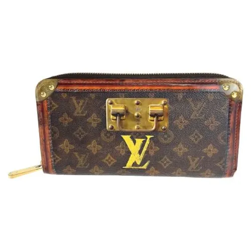 Pre-owned Vintage Canvas Wallet - Louis Vuitton Vintage - Modalova