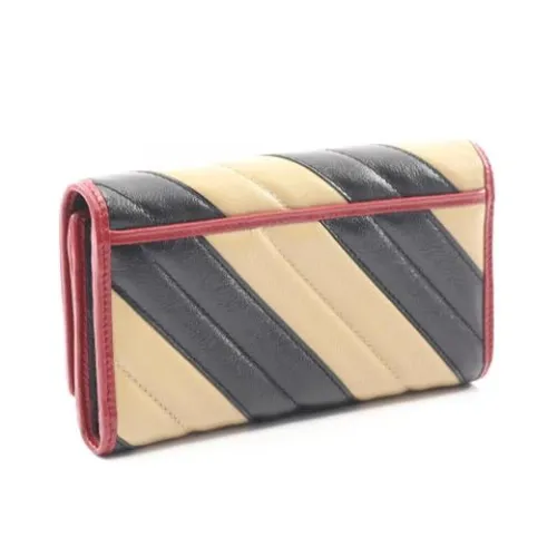 Pre-owned Leather Wallet - Gucci Vintage - Modalova