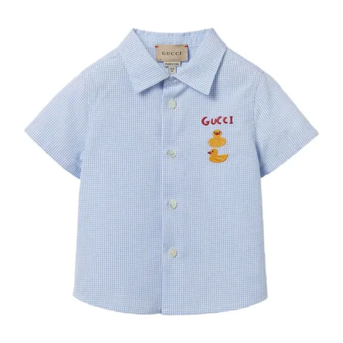 Checkered Shirt - Gucci - Modalova