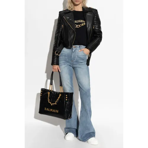 Jeans with flared legs - Balmain - Modalova
