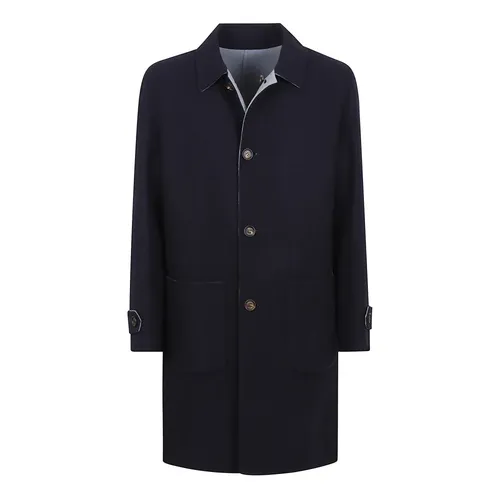 Reversible Single-Breasted Coat - Eleventy - Modalova