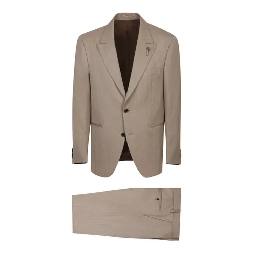 Beige Suit - Lardini - Modalova
