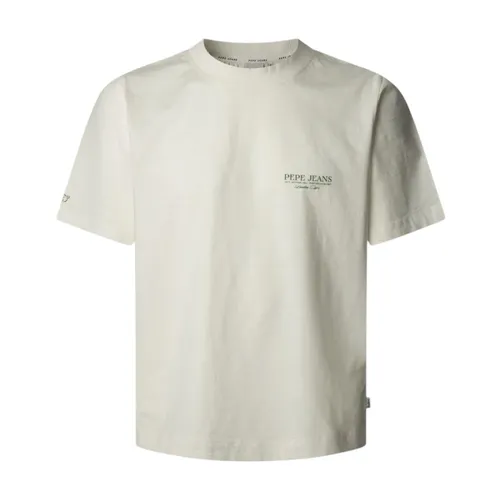 White T-shirt with Unique Design - Pepe Jeans - Modalova