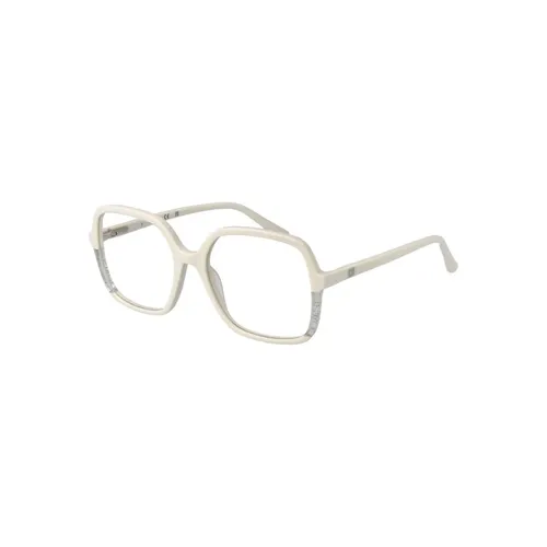 White Square Optical Frames with Spring Hinge - Guess - Modalova