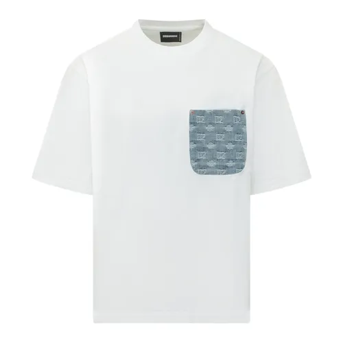 Loose Fit Tee - Dsquared2 - Modalova
