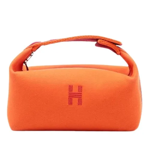 Pre-owned Canvas Pouch - Hermès Vintage - Modalova