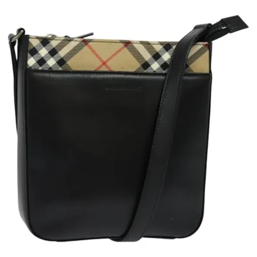 Pre-owned Leather shoulder-bags - Burberry Vintage - Modalova