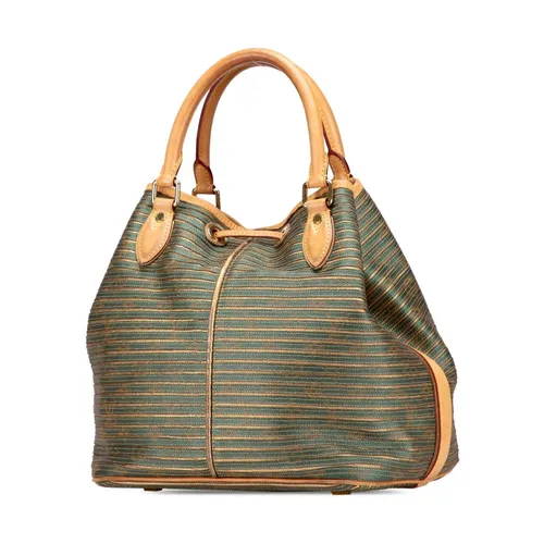 Pre-owned Striped Drawstring Bag - Louis Vuitton Vintage - Modalova