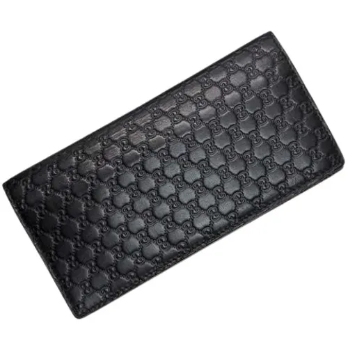 Pre-owned Leather Wallet - Gucci Vintage - Modalova