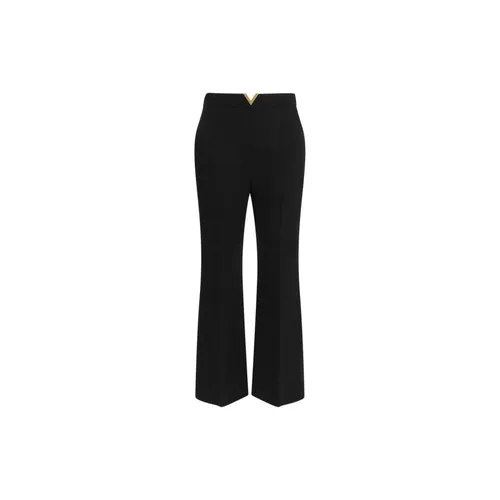 Fleece Wool Flared Pants - Valentino - Modalova